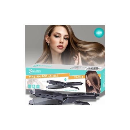 Fer à lisser et boucler CIAOBOSI TX-9514 | Smarty Paris 18e